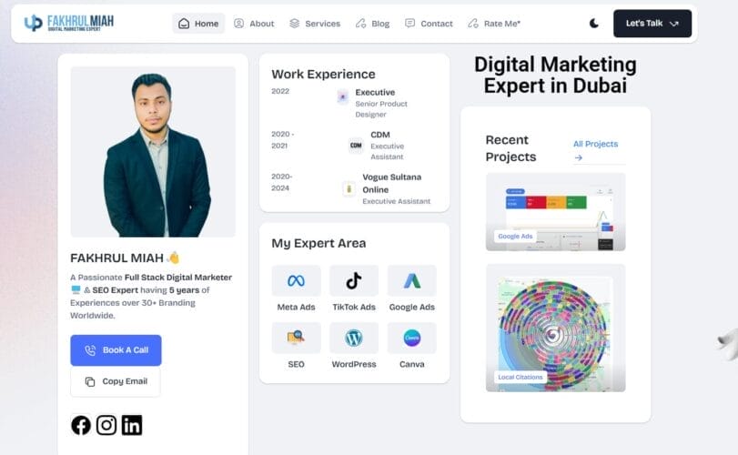 Fakhrul Miah - Digital Marketing Expert in Dubai