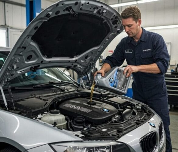 Car Oil Change Dubai at MMS Auto Workshop