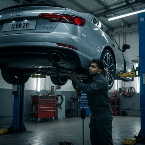 mechanic work on - Audi Repair Dubai