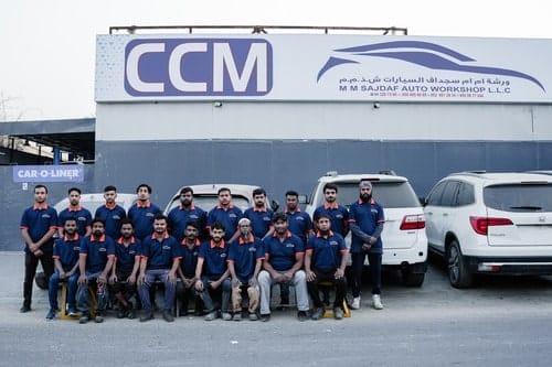 MM Sajdaf Auto Workshop in Ras Al Khor Dubai